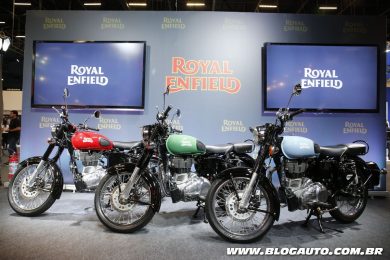 Estande da Royal Enfield