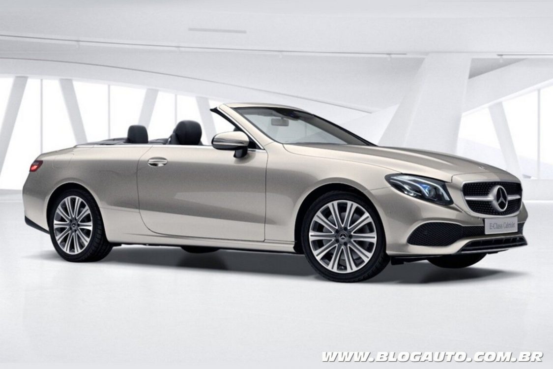 Mercedes-Benz E 300 Cabriolet é lançado por R$ 413,9 mil