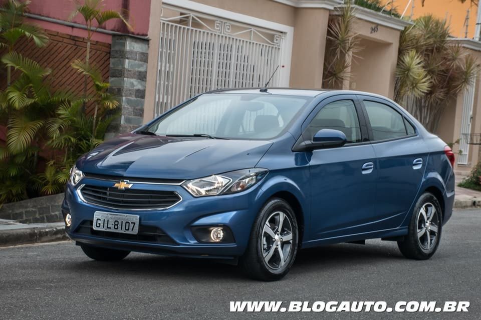 Chevrolet Prisma 2019, o líder muda pouco