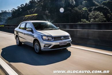 Volkswagen Voyage 2019 com transmissão automática