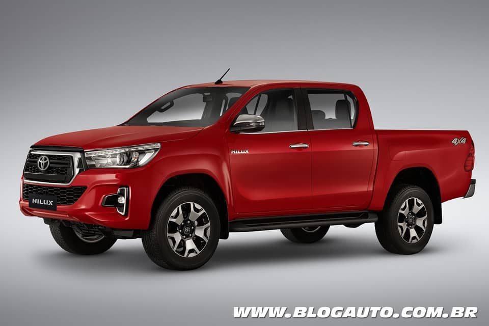 Toyota Hilux 2019 muda na versão topo de linha