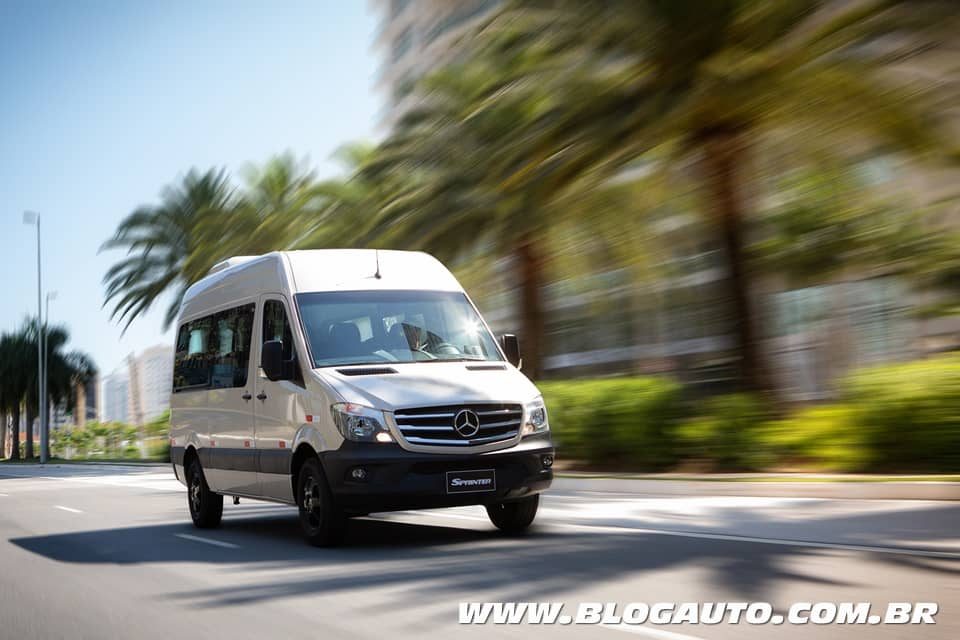 Mercedes-Benz Sprinter Golden Edition líder e limitada