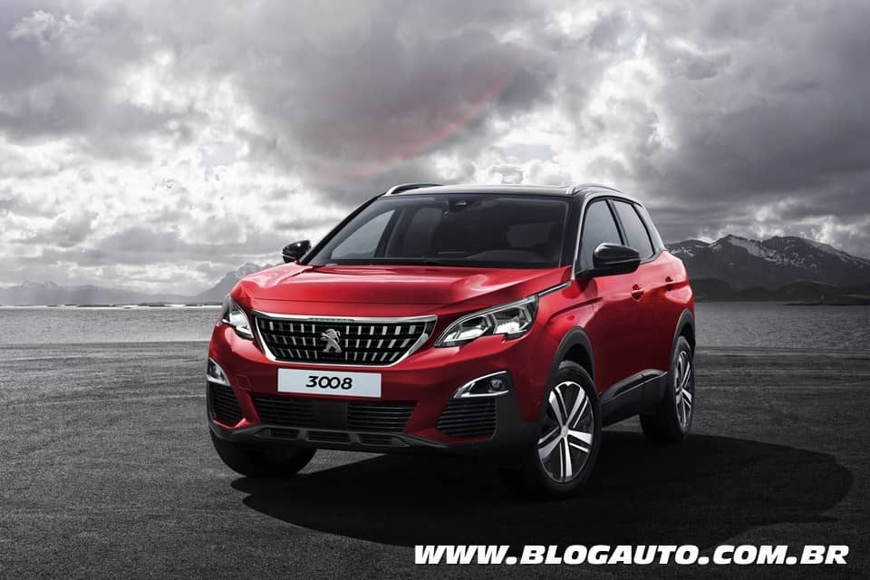 Peugeot 3008 Allure mais simples por R$ 139.990