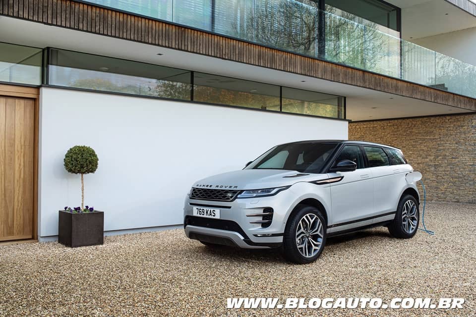 Land Rover Evoque e Discovery Sport com versões híbridas plug-in