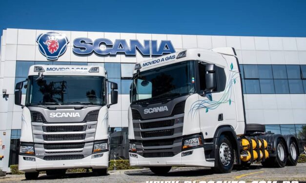 Scania R410 GNV a entrega dos primeiros do Brasil
