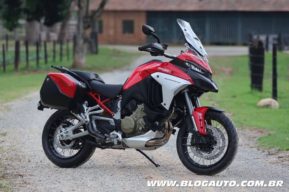 Ducati Multistrada V4S a Big Trail que chega por R$ 144.990