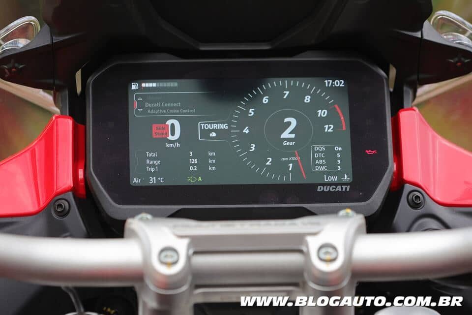 Ducati Multistrada V4S a Big Trail que chega por R$ 144.990