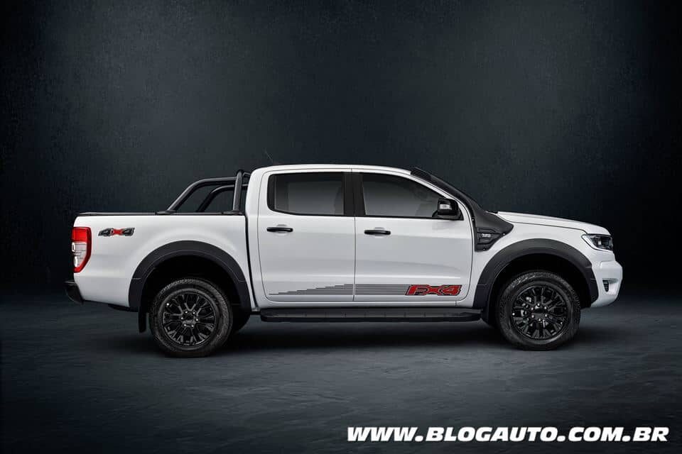 Ford Ranger Fx4 versão mais off-road da linha chega por R$ 288.990