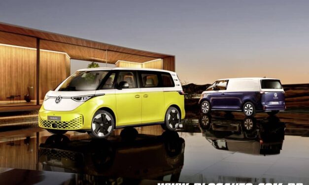 Volkswagen Kombi volta agora 100% elétrica, o VW id.Buzz