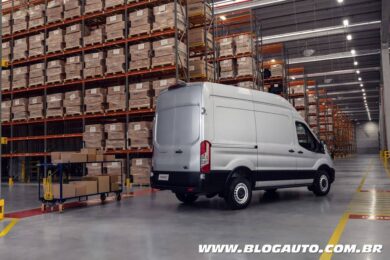 Ford Transit Furgão com dois tamanhos e chega a partir de R$ 239.900