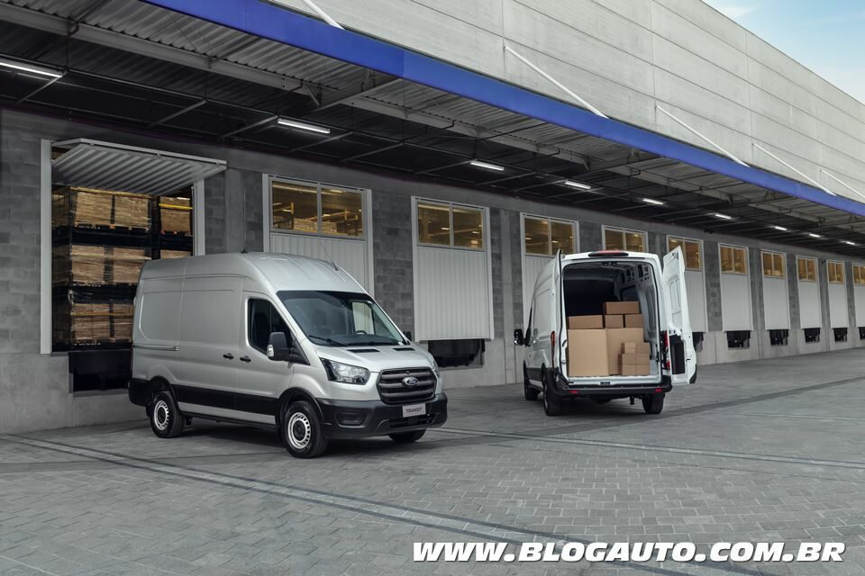 Ford Transit Furgão Automática 2023