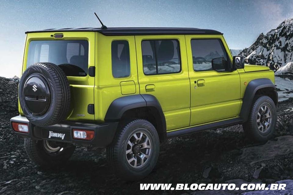 Suzuki Jimny Sierra finalmente ganha 4 portas